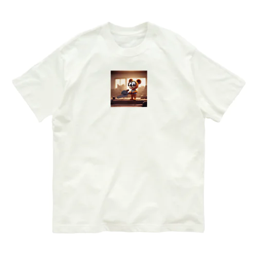 のこぎりのキャラクター Organic Cotton T-Shirt