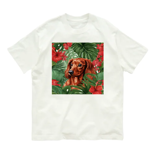 トロピカルダックス Organic Cotton T-Shirt