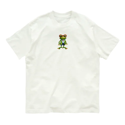 カエル11 Organic Cotton T-Shirt