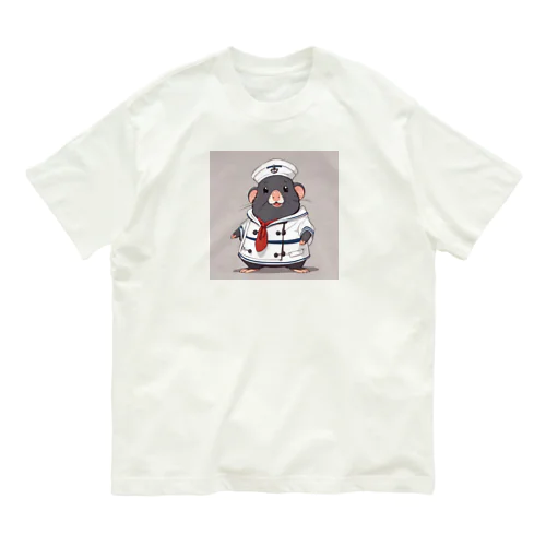 ネズミの水兵 Organic Cotton T-Shirt