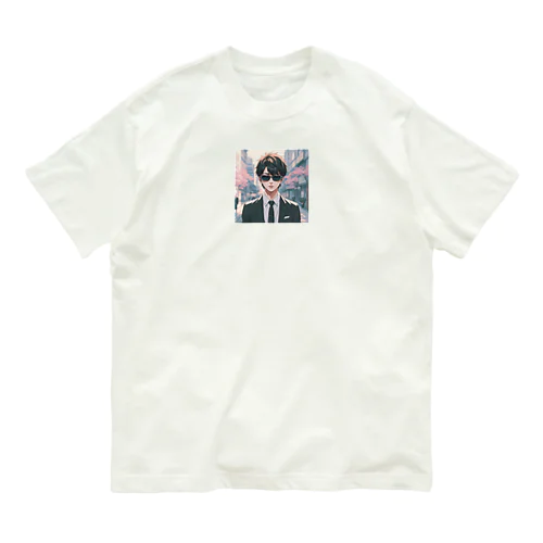 サングラス＠サラリーマン Organic Cotton T-Shirt