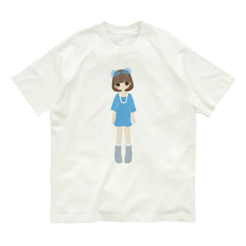 ガール01 オーガニックコットンTシャツ