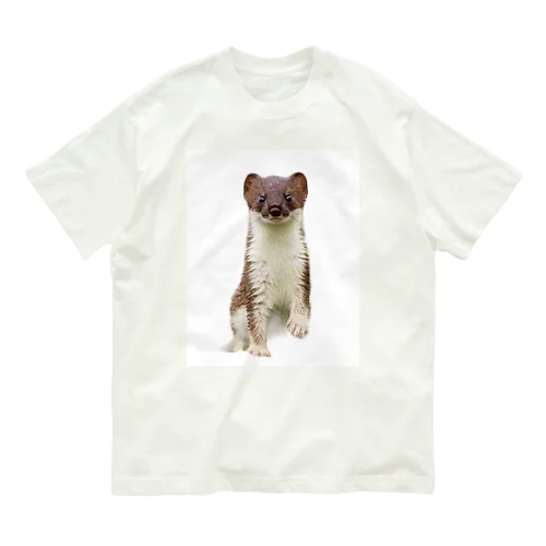 オコジョくん Organic Cotton T-Shirt