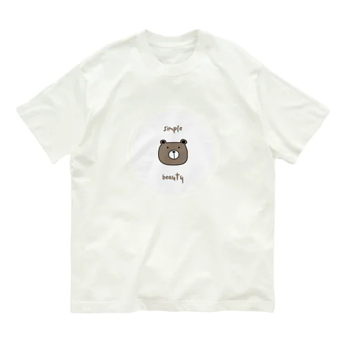 simple&beautyシリーズ オーガニックコットンTシャツ