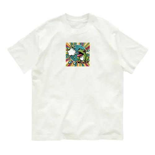 ゲロゲロケロック Organic Cotton T-Shirt