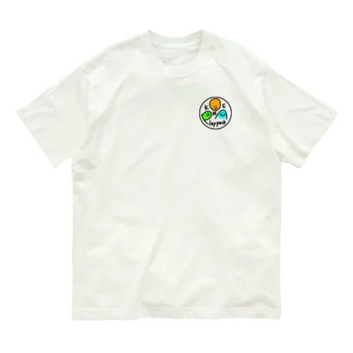 こまえプレーパーク◯ロゴ オーガニックコットンTシャツ