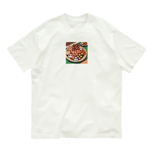 たこパーティー オーガニックコットンTシャツ