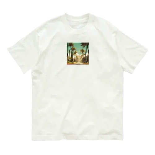 ハワイ　トラック Organic Cotton T-Shirt