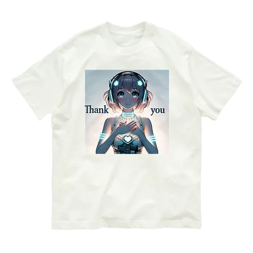 ゲーミング少女ピーシーフォー Organic Cotton T-Shirt