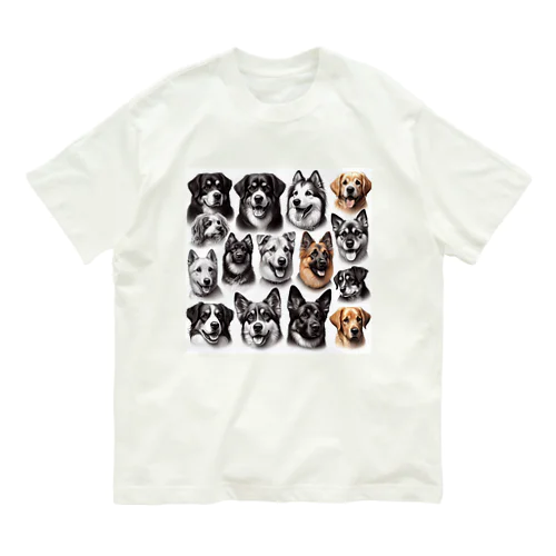 かっこいい大型犬 Organic Cotton T-Shirt