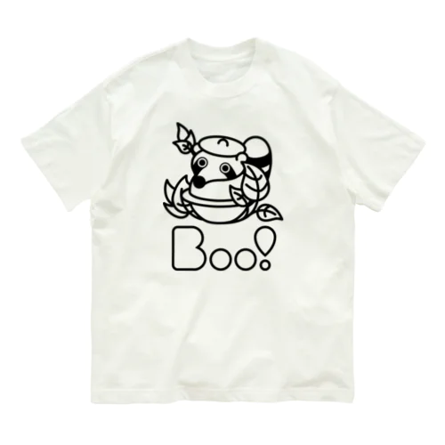 Boo!(ぶんぶくちゃがま) オーガニックコットンTシャツ