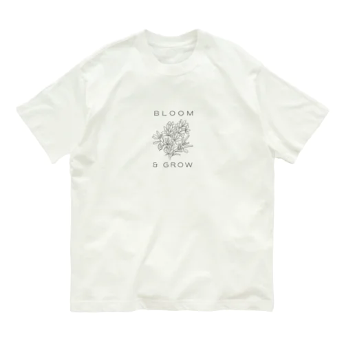 フローラルデザイン Organic Cotton T-Shirt