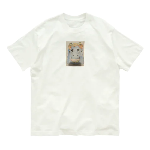 青鬼さん オーガニックコットンTシャツ