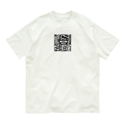 新たな懐かしさがあふれるヴィンテージなカセットテープが登場！ Organic Cotton T-Shirt