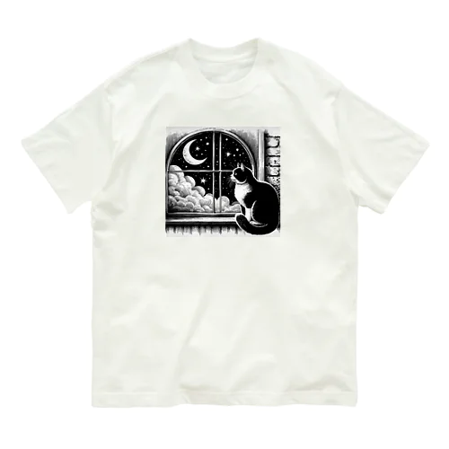 ゆめねこ オーガニックコットンTシャツ