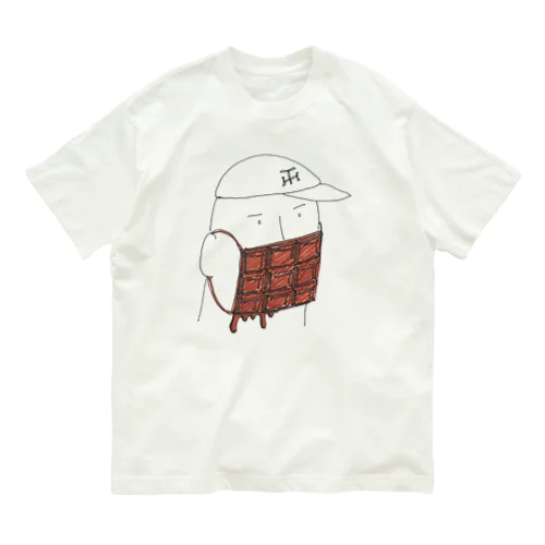 チョコマスクBOY オーガニックコットンTシャツ