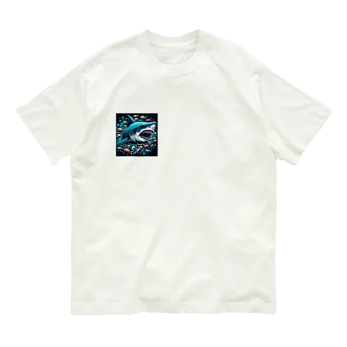 COOL SHARK オーガニックコットンTシャツ