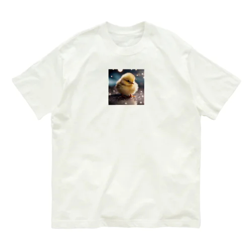 しずかなヒヨコ Organic Cotton T-Shirt