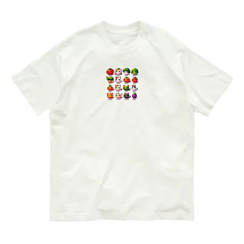 野菜猫 Organic Cotton T-Shirt