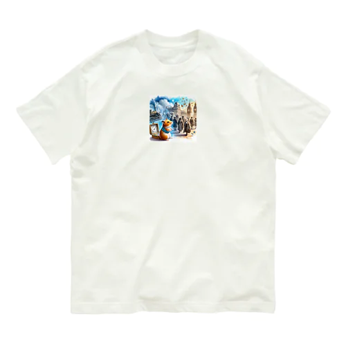 フクの時間旅行 Organic Cotton T-Shirt