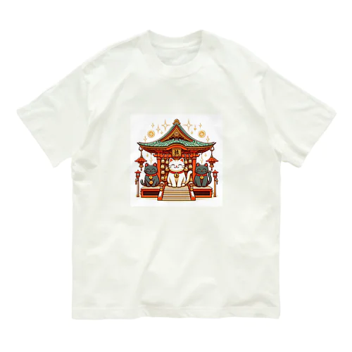 笑福 オーガニックコットンTシャツ