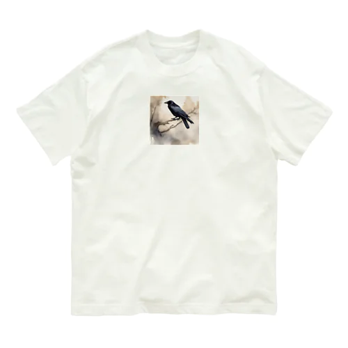 からすさん Organic Cotton T-Shirt