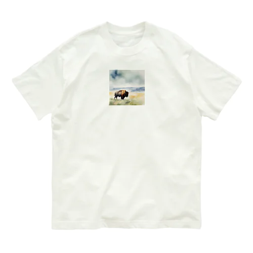 バイソンさん Organic Cotton T-Shirt