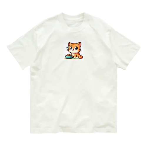 オアズケコネコ Organic Cotton T-Shirt