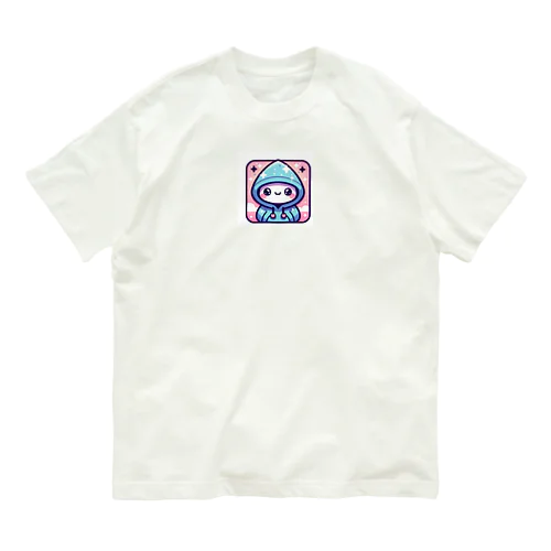 うるうるポンチョ オーガニックコットンTシャツ