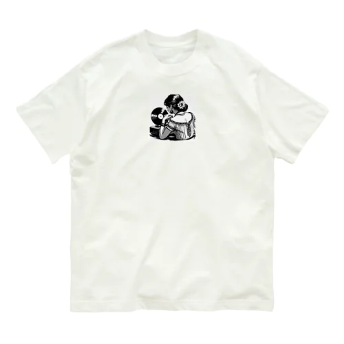 音楽を聴く女の人 Organic Cotton T-Shirt