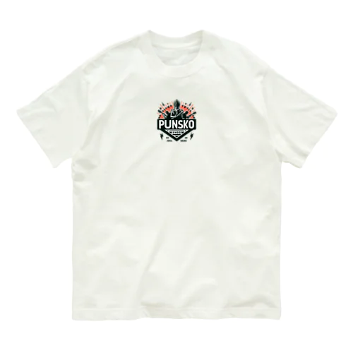 パンクロックロゴ オーガニックコットンTシャツ