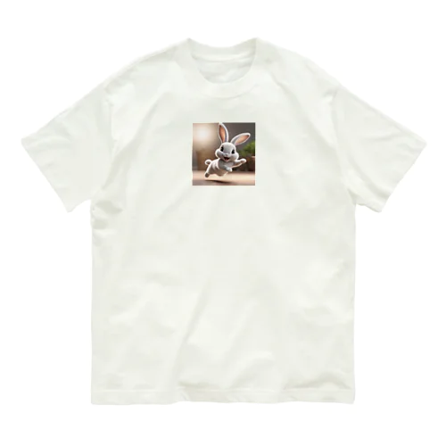 癒しうさぎ Organic Cotton T-Shirt