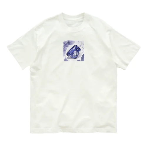 タンザナイト オーガニックコットンTシャツ