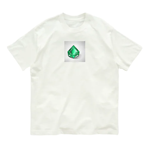 エメラルド Organic Cotton T-Shirt