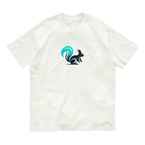 リス Organic Cotton T-Shirt