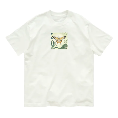 鹿と蝶の融合　その三 Organic Cotton T-Shirt