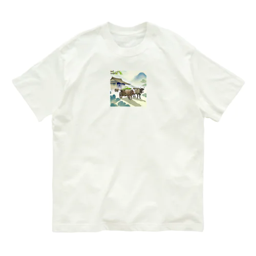 牛車　その一 Organic Cotton T-Shirt