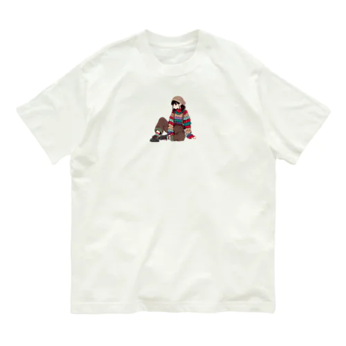 ニット系女子 Organic Cotton T-Shirt