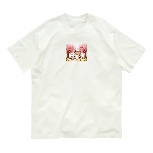親子ネコ Organic Cotton T-Shirt