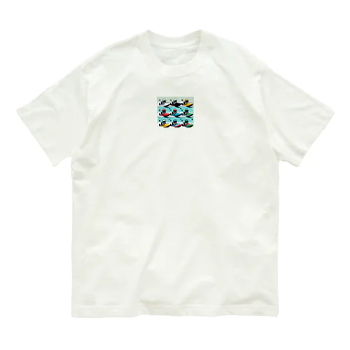 ボートレーサーくん オーガニックコットンTシャツ