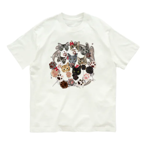 muchaguraainima オーガニックコットンTシャツ