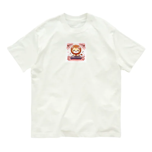 ライオンDJ オーガニックコットンTシャツ