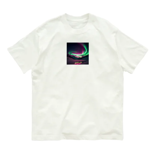 オーロラ Organic Cotton T-Shirt