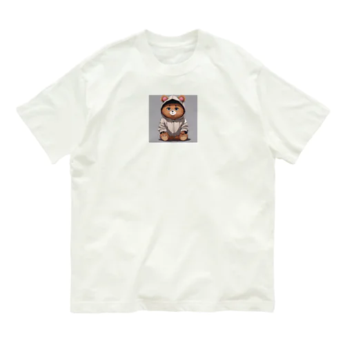 パーカー熊 Organic Cotton T-Shirt