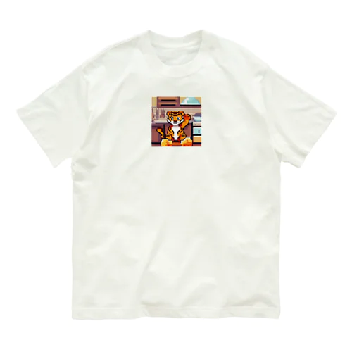 ジャムを作っているトラ Organic Cotton T-Shirt