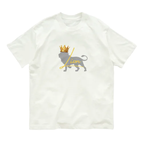 Lion オーガニックコットンTシャツ