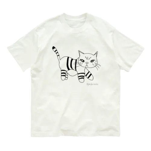 通りすがりの猫 Organic Cotton T-Shirt