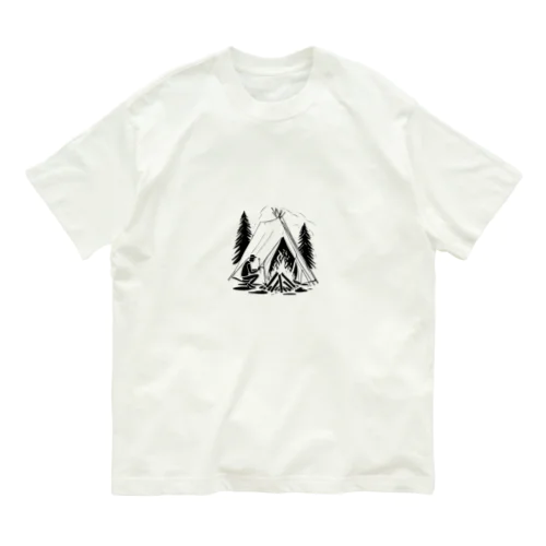 キャンプライフ Organic Cotton T-Shirt