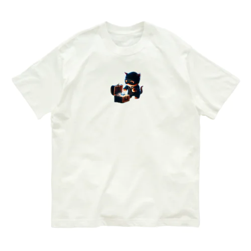 猫　泥棒 Organic Cotton T-Shirt