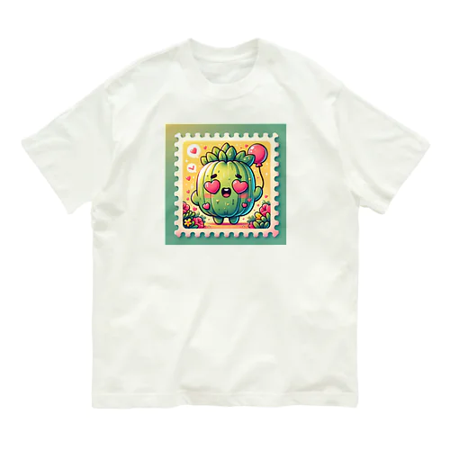 メロメロサボテン Organic Cotton T-Shirt